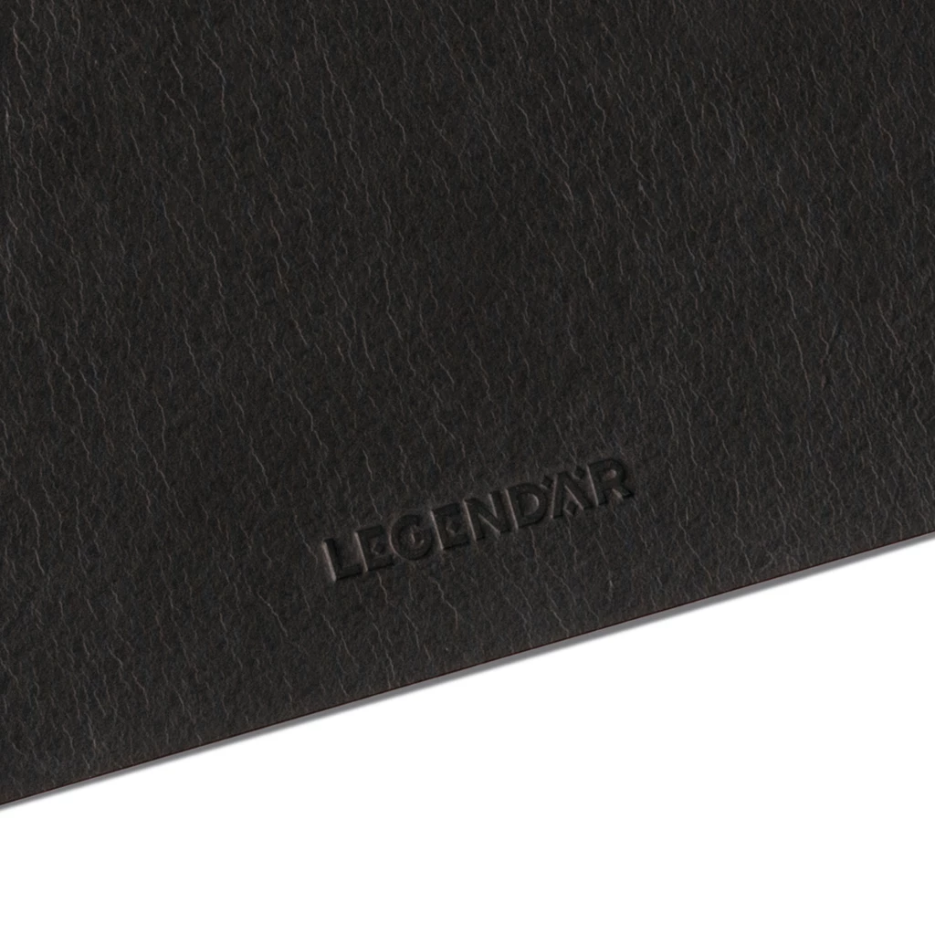 Leder Mousepad SLYDE Black