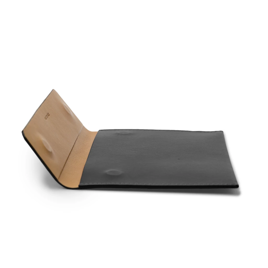 Leder Clutch, Mini Briefcase TRYP Black