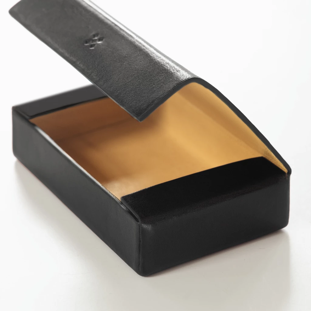 Leder Etui, Leather Case ETWEE Short Black