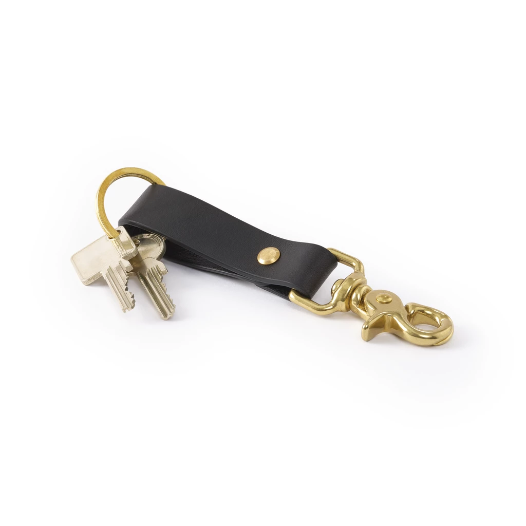 Leder Schlüsselanhänger, Key Chain SPRYNG Black
