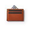 Leder Kartenhalter, Card Holder GRYP Chestnut